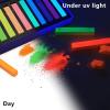 imageArtecho 12pcs Neon Soft Pastels Square Chalk for Drawing Blending Layering Shading Pastels Art Supplies12 neon colors long