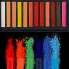imageArtecho 12pcs Neon Soft Pastels Square Chalk for Drawing Blending Layering Shading Pastels Art Supplies24 colors long