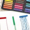 imageArtecho 12pcs Neon Soft Pastels Square Chalk for Drawing Blending Layering Shading Pastels Art Supplies48 colors long
