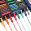 imageArtecho 12pcs Neon Soft Pastels Square Chalk for Drawing Blending Layering Shading Pastels Art Supplies48 colors long