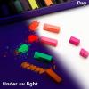imageArtecho 12pcs Neon Soft Pastels Square Chalk for Drawing Blending Layering Shading Pastels Art Supplies48 colors short
