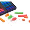imageArtecho 12pcs Neon Soft Pastels Square Chalk for Drawing Blending Layering Shading Pastels Art Supplies70 colors long