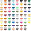 imageArtecho 12pcs Neon Soft Pastels Square Chalk for Drawing Blending Layering Shading Pastels Art Supplies70 colors long