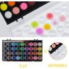 imageArtecho 28 Metallic Watercolor Paint Set Glitter Colors SemiMoist Pearlescent Water color Ideal for Beginners and Artists36 colors