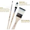 imageArtecho 32 PCS Paint Brushes for Acrylic Painting Acrylic Paint Brushes for Oil Watercolor Acrylic Gouache and Canvas Painting32 pcs
