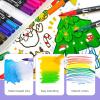 imageArtecho 72 Colors Markers for Adult Coloring Books Dual Tip Markers for School Fine and Brush Tip for Adults Coloring Books Calligraphy Drawing Sketching120 colors