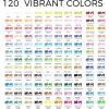 imageArtecho Acrylic Paint Markers 60 Colors Acrylic Paint Pens with Brush Tip and Fine Tip for Stone Rock Painting Paper Pumpkin Wood Egg Canvas Ceramic Fabric leather Glass DIY Crafts120 Colors