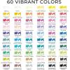 imageArtecho Acrylic Paint Markers 60 Colors Acrylic Paint Pens with Brush Tip and Fine Tip for Stone Rock Painting Paper Pumpkin Wood Egg Canvas Ceramic Fabric leather Glass DIY Crafts60 Colors