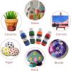 imageArtecho Acrylic Paint Set 24 Colors 2oz59ml with 12 Brushes Art Craft Paints Kit Paint for Canvas Rocks Wood Fabric Ceramic and Art Supplies Non Toxic Paint for Artists and Beginners2oz24colors