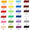 imageArtecho Oil Pastels Set of 48 Colors Soft Oil Pastels for Art Painting Drawing Blending Art Supplies for Artists Beginners Students Teachers 10 x 70 mm24 Basic Colors