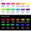 imageArtecho Oil Pastels Set of 48 Colors Soft Oil Pastels for Art Painting Drawing Blending Art Supplies for Artists Beginners Students Teachers 10 x 70 mm12 Neon Colors6 Pack