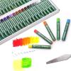 imageArtecho Oil Pastels Set of 50 Colors 8 x 60 mm Soft Oil Pastels for Art Painting Drawing Blending Art Supplies for Artists Beginners Students Teachers75 Basic Colors