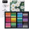 imageArtecho Oil Pastels Set of 48 Colors Soft Oil Pastels for Art Painting Drawing Blending Art Supplies for Artists Beginners Students Teachers 10 x 70 mm72 Basic Colors