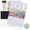 imageArtecho Watercolor Paint Set 168 Colors Painting Kit with Watercolor Pad Brushes and Pencil Ideal Water Color Kit for Beginners ampamp Professionals50 Colors Metallic