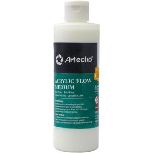 imageArtecho Pouring Effects Medium 8oz  236ml Acrylic Medium for Acrylic Paint8 Fl Oz Pack of 1