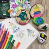 imageArtecho Acrylic Paint Markers 36 Colors 07mm Extra Fine Tip Paint Pens for Rock Painting Ceramic Fabric Canvas Wood Glass Art Supplies