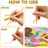 imageArtecho Acrylic Paint Markers 36 Colors 07mm Extra Fine Tip Paint Pens for Rock Painting Ceramic Fabric Canvas Wood Glass Art Supplies