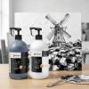 imageArtecho Phthalo Blue Acrylic Paint 1000ml 338 fl oz with Pump Dispenser  High Pigment for Exceptional Coverage Large Bottle Craft Paint for Canvas Wood Rocks Fabric Ceramic  NonToxicWhite and Black