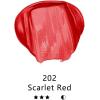 imageArtecho Phthalo Blue Acrylic Paint 1000ml 338 fl oz with Pump Dispenser  High Pigment for Exceptional Coverage Large Bottle Craft Paint for Canvas Wood Rocks Fabric Ceramic  NonToxicScarlet Red