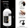 imageArtecho Phthalo Blue Acrylic Paint 1000ml 338 fl oz with Pump Dispenser  High Pigment for Exceptional Coverage Large Bottle Craft Paint for Canvas Wood Rocks Fabric Ceramic  NonToxicWhite