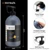 imageArtecho Phthalo Blue Acrylic Paint 1000ml 338 fl oz with Pump Dispenser  High Pigment for Exceptional Coverage Large Bottle Craft Paint for Canvas Wood Rocks Fabric Ceramic  NonToxicWhite and Black