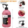 imageArtecho Phthalo Blue Acrylic Paint 1000ml 338 fl oz with Pump Dispenser  High Pigment for Exceptional Coverage Large Bottle Craft Paint for Canvas Wood Rocks Fabric Ceramic  NonToxicScarlet Red