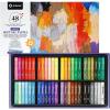 imageArtecho Extra Soft Oil Pastels Set of 120 Colors Art Supplies for Art Painting Drawing Blending48 Basic Colors
