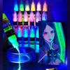 image:imageArtecho Glow in the Dark Acrylic Paint Set  6 Colors x 11ml 037oz  NonToxic Waterproof Art Supplies for Canvas Rock Wood Fabric  Rich Pigment Craft Paint for Adults amp Hobbyists037 Fl Oz Pack of 12