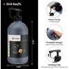 image:imageArtecho Orange Glow in the Dark Acrylic Paint 500ml  17oz Large Bottle  Semi Glossy Finish High Pigment Rich Color Craft Paint for Canvas Rocks Wood Fabric Ceramic NonToxicWhite and Black