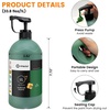 image:imageArtecho Orange Glow in the Dark Acrylic Paint 500ml  17oz Large Bottle  Semi Glossy Finish High Pigment Rich Color Craft Paint for Canvas Rocks Wood Fabric Ceramic NonToxicSap Green