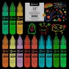 image:imageArtecho Glow in the Dark Acrylic Paint Set  6 Colors x 11ml 037oz  NonToxic Waterproof Art Supplies for Canvas Rock Wood Fabric  Rich Pigment Craft Paint for Adults amp Hobbyists037 Fl Oz Pack of 12