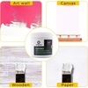 image:imageArtecho 12 Colors Large Bulk Acrylic Paint Set 500ml17oz Bottles amp Gesso 169oz  500ml