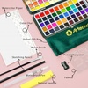 image:imageArtecho Watercolor Paint Set 100 Colors amp 32 PCS Paint Brushes for Acrylic Painting