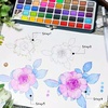 image:imageArtecho Watercolor Paint Set 128 Colors amp 32 PCS Paint Brushes for Acrylic Painting