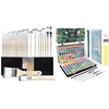 image:imageArtecho Watercolor Paint Set 168 Colors amp 32 PCS Paint Brushes for Acrylic Painting