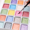 image:imageArtecho 48 Colors Watercolor Paint Set with 10 Paint Brushes A5 Watercolor Paper Pad and 2 Watercolor Pens Washable Water Colors Paint Adult Set28 metallic colors