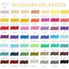 image:imageArtecho Oil Pastels Set of 120 PCS 8 x 60 mm  Soft Oil Pastels for Art Painting Drawing Blending Art Supplies for Artists Beginners Students Teachers50 Basic Colors