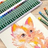 image:imageArtecho Oil Pastels Set of 50 Colors 8 x 60 mm amp 50pcs Soft Pastels 48 Colors Including 4 Fluorescent Colors