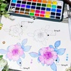 image:imageArtecho Watercolor Paint Set 72 Colors Travel Watercolor Set with Watercolor Papers and Brushes Ideal for Amateur Hobbyists Painting Lovers and Artists100 Colors