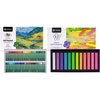 image:imageArtecho Oil Pastels Set of 50 Colors 8 x 60 mm amp 12pcs Neon Soft Pastels