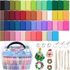 image:imageArtecho Polymer Clay Kit 82 Colors Oven Bake Clay  Modeling Clay for Adults DIY Sculpting Craft Clay Set with Sculpting Tools Jewelry Accessories Arts and Crafts Gifts50 colors
