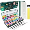 image:imageArtecho Watercolor Paint Set 72 Colors Travel Watercolor Set with Watercolor Papers and Brushes Ideal for Amateur Hobbyists Painting Lovers and Artists72Colors