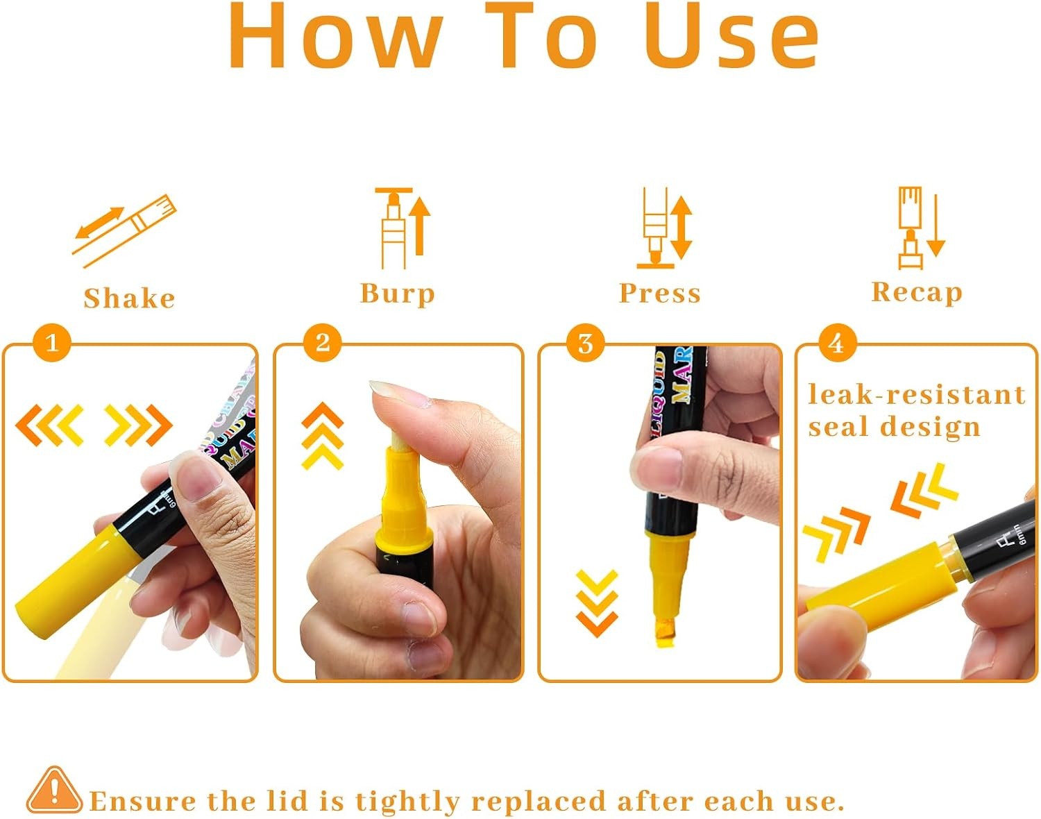 image:imageArtecho 24 Colors Liquid Chalk Markers with 6mm Reversible Tip Pens  Nontoxic amp Erasable Chalk Pens with BulletChisel Tips Perfect for Glass Windows Cars Blackboards amp Bistro Signs24 Colors