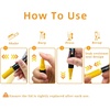 image:imageArtecho 24 Colors Liquid Chalk Markers with 6mm Reversible Tip Pens  Nontoxic amp Erasable Chalk Pens with BulletChisel Tips Perfect for Glass Windows Cars Blackboards amp Bistro Signs24 Colors