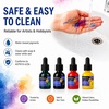 image:imageArtecho Acrylic Ink Set 6 Colors 20ml Dropper Bottles  Highflow acrylic ink for drawing calligraphy amp pouring18 primary colors