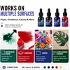 image:imageArtecho Acrylic Ink Set 6 Colors 20ml Dropper Bottles  Highflow acrylic ink for drawing calligraphy amp pouring6 primary colors