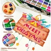 image:imageArtecho 50Color Watercolor Paint Set Compact Travel Tin Case Pack of 2
