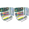 image:imageArtecho 50Color Watercolor Paint Set Compact Travel Tin Case Pack of 2