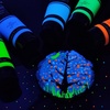 image:imageArtecho 12 Colors Acrylic Paint 250ml  845oz TubeFluorescent Green