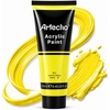 image:imageArtecho 12 Colors Acrylic Paint 250ml  845oz TubeLemon Yellow
